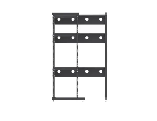 Kendall Howard - 7100-1-100-CR - Corner Performance Plus Heavy Duty LAN Station