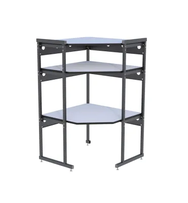 Kendall Howard - 7100-1-100-CR - Corner Performance Plus Heavy Duty LAN Station