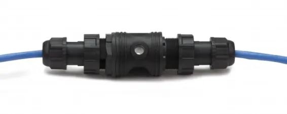 Platinum Tools - 740C - Waterproof RJ45 Splice Coupler. Clamshell.