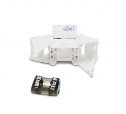 Platinum Tools - 752WH-1 - Keystone Cat6A, UTP, White, Tool-less. Bag.