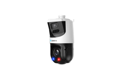 Luminys - P54-4DA25 - P5-D Mainstream Series 4K+4MP 25x Panoramic Hybrid LumiDeterrent Network PTZ Camera