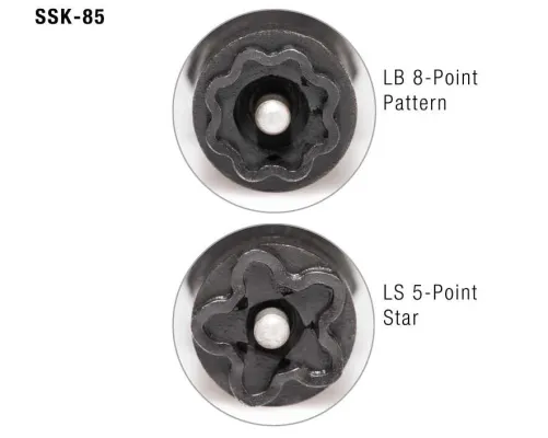 Jonard - SSK-876 - Star Key Kit LC, LG, LB & LS