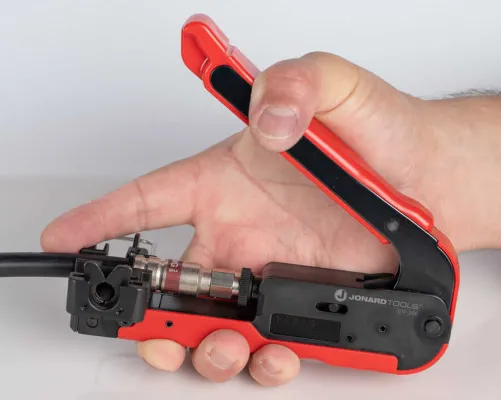Jonard - CTF-360 - 360° Compression Tool for Short RG6, & RG11 Style F Connectors