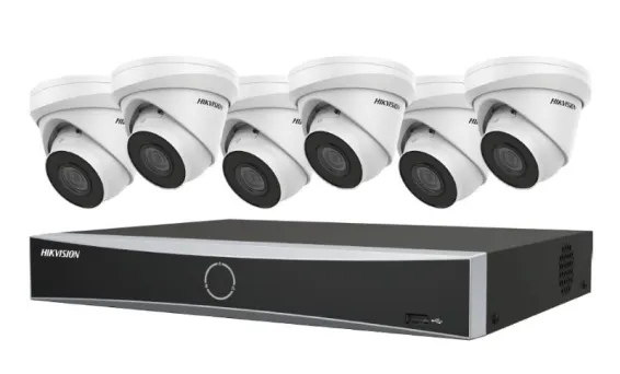 Hikvision - EKI-K82T86A - KIT 4K 8CH2T 6TR 8MP 2.8MM