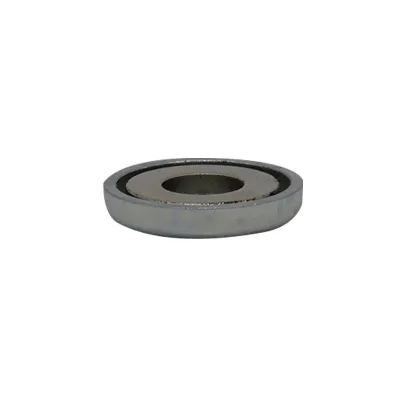 Magdaddy - 82001-10 - N45M Round Magnet Mount, 26 lbs, 5mm Hole Size, 1" diameter cup