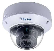 GeoVision - 84-TVD480K-0010 - AI 4MP H.265 5x Zoom Super Low Lux WDR Pro IR Vandal Proof IP Dome