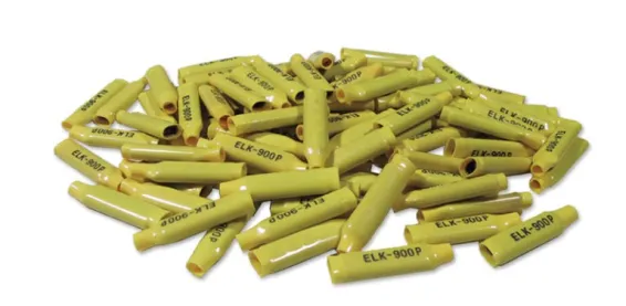 ELK - 9002 - B Connectors (Plain); Yellow, 500 Pcs