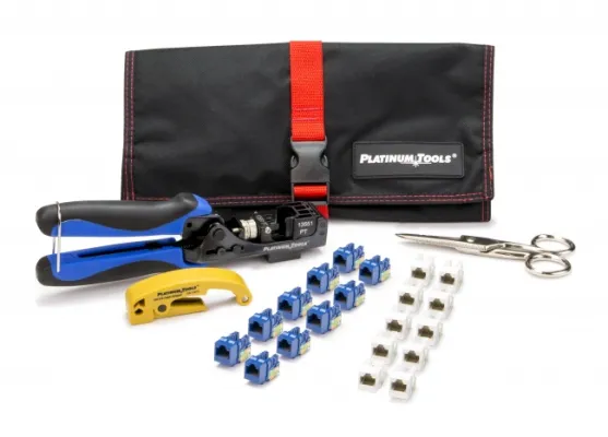 Platinum Tools - 90175 - Xpress Jack Keystone Termination Kit
