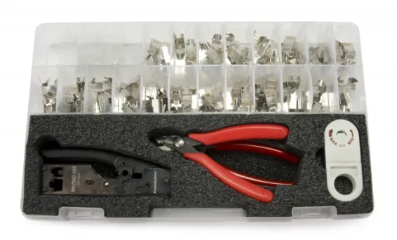 Platinum Tools - 90180 - Cat6A/7 28 - 26 AWG Termination Kit.