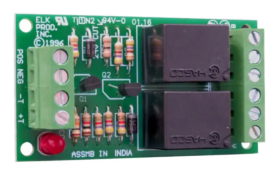 ELK - 924 - Relay; Sensitive 1mA trigger, DPDT, 12/24V