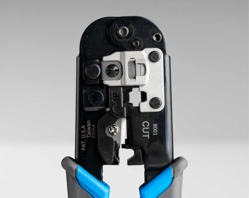 Jonard - UC-4569 - 6-In-1 RJ45, RJ11/12 Modular Pass Through Crimping Tool For Cat3, Cat5/5e, And Cat6 Cables