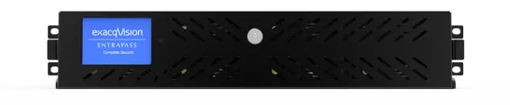 ExacqVision - 1608-20T-F2A - 20TB A-Series Hybrid 2U Front Accessible Recorder Professional Win10 With 8 IP Cameras licenses and 16 Analog