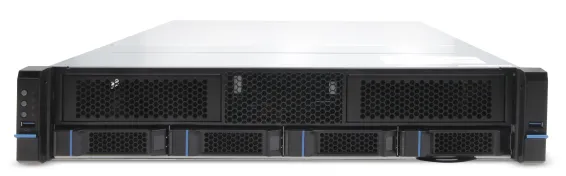 EXACQ - 1608-24T-2AW - Hybrid 2U Rackmount A-Series exacqVision NVR with 8 IP Professional licenses (64 max) and 16 analog channels, 24TB Internal JBOD storage. Windows 10 IoT Ent LTSC OS on SSD, 8GB RAM, Dual 2.5GbE on-board, 4 x USB, 1 x HDMI, 2 x 