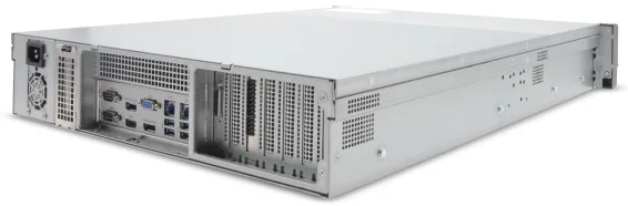 EXACQ - IP08-48T-2AW-E - IP 2U Rackmount A-Series exacqVision NVR with 8 IP Enterprise licenses (64 max), 48TB Internal JBOD storage. Windows 10 IoT Ent LTSC OS on SSD, 8GB RAM, Dual 2.5GbE on-board, 4 x USB, 1 x HDMI, 2 x DP, 1 x VGA. Includes rackm