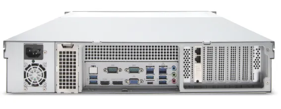 EXACQ - IP08-80T-FAL - IP 2U Rackmount Frontload A-Series exacqVision NVR with 8 IP Professional licenses (150 max), 80TB RAID5 configured storage (60TB usable). Linux Ubuntu 22.04 LTS OS on SSD, 16GB RAM, Dual 2.5GbE on-board, 6 x USB, 1 x HDMI, 1 x