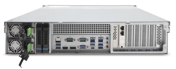 EXACQ - IP08-192T-FARW - IP 2U Rackmount Redundant Frontload A-Series exacqVision NVR with 8 IP Professional licenses (150 max), 192TB RAID6 configured storage (160TB usable). Windows 10 IoT Ent LTSC OS on Dual SSD RAID1, redundant power supplies, 16
