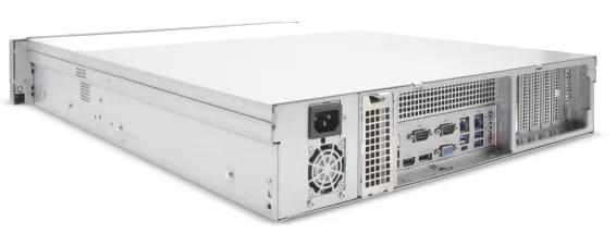 EXACQ - IP08-192T-FAL - IP 2U Rackmount Frontload A-Series exacqVision NVR with 8 IP Professional licenses (150 max), 192TB RAID5 configured storage (176TB usable). Linux Ubuntu 22.04 LTS OS on SSD, 16GB RAM, Dual 2.5GbE on-board, 6 x USB, 1 x HDMI, 