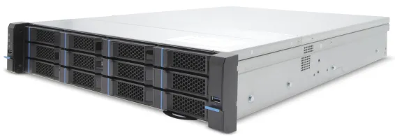 EXACQ - IP08-160T-FARL - IP 2U Rackmount Redundant Frontload A-Series exacqVision NVR with 8 IP Professional licenses (150 max), 160TB RAID6 configured storage (120TB usable). Linux Ubuntu 22.04 LTS OS on Dual SSD RAID1, redundant power supplies, 16G