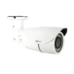ACTi - A41 - 3MP Zoom Bullet with D/N, Adaptive IR, Extreme WDR, SLLS, 4.3x Zoom Lens