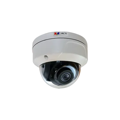ACTi - A77 - 6MP Outdoor Dome with D/N, IR, Extreme WDR, SLLS, Fixed lens
