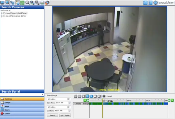 EXACQ - ACEVIP01-01 - Activation card with one exacqVision PROFESSIONAL IP camera license.Includes one year of software updates. Minimum order quantity 25.