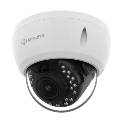 Hanwha - ACV-8081R - Wisenet A Series 5MP IR vandal dome camera, AHD / TVI / CVI / CVBS formats are available, 5MP @ 30fps, motorized vari-focal lens 3x (3.5~10.5mm) (99.1°~ 30.3°), WDR, IR distance 20m(65.6 ft), day & night, IP66, IK10, 12VDC, Analo