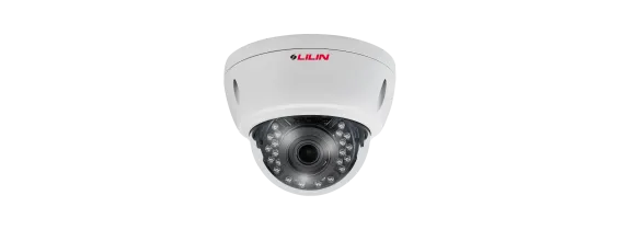 Lilin - AHD605AX4.2 - Outdoor 5MP IR Dome Radiant Distance up to 20M, VF 2.8-12mm Lens, 0.08 Lux, AHD 5MP, CVBS, DC12V Barrel Connector, 8W, UTC Function (AHD-Coaxial Protocol)