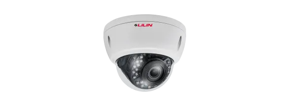 Lilin - AHD605AX4.2 - Outdoor 5MP IR Dome Radiant Distance up to 20M, VF 2.8-12mm Lens, 0.08 Lux, AHD 5MP, CVBS, DC12V Barrel Connector, 8W, UTC Function (AHD-Coaxial Protocol)