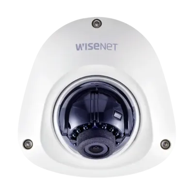 Hanwha - ANV-L6023R - Wisenet A Series outdoor vandal mini dome camera, 2MP @ 30 FPS, 3.6mm fixed focal lens, FoV H: 94.8°/ V: 49.3°, WiseStream II, triple codec (H.265/H.264/MJPEG) , 120dB WDR, IR LEDs 15m(49.21ft) , day & night (ICR), virtual area 
