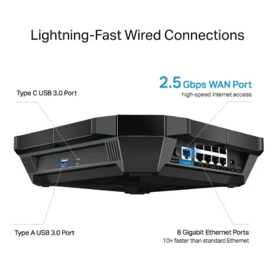 TP-Link - ARCHER AX6000 - AX6000 Next-Gen Wi-Fi Router