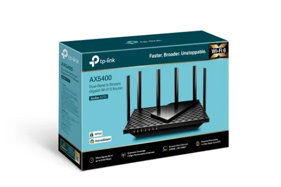 TP-Link - ARCHER AX73 - AX5400 Dual-Band Gigabit Wi-Fi 6 Router
