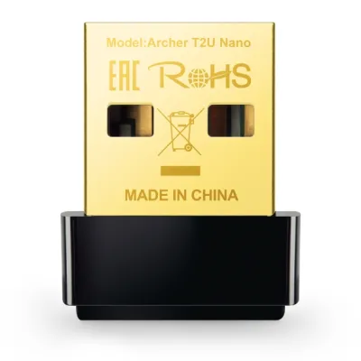 TP-Link - ARCHER T2U NANO - AC600 Nano Wireless USB Adapter