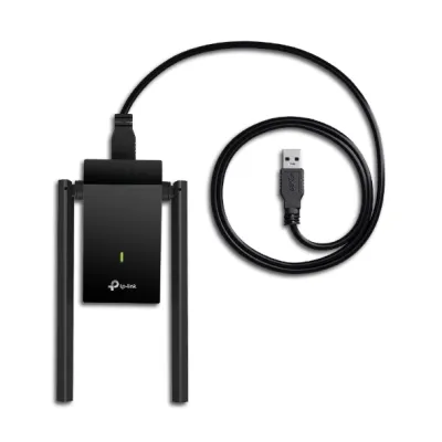 TP-Link - ARCHER T4U PLUS - AC1300 Dual Antennas High-Gain Wireless USB Adapter