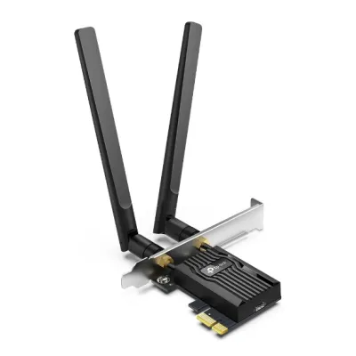 TP-Link - ARCHER TX55E - AX3000 DUAL BAND WI-FI 6 WRLS BLUETOOTH PCI EXPRESS ADAPTER