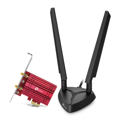 TP-Link - ARCHER TXE75E - AXE5400 WI-FI 6E BLUETOOTH 5.2 WRLS PCIE ADAPTER