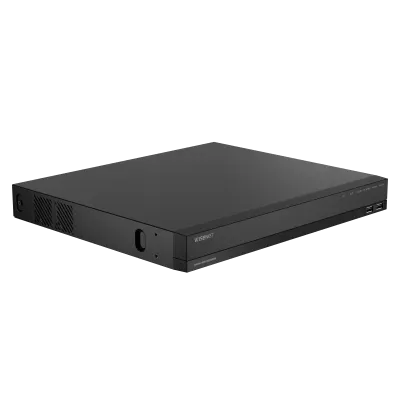 Hanwha - ARD-1610-4TB - A-Series 16CH DVR, 4TB HDD, AHD / TVI / CVI up to 5MP (Half), CVBS (NTSC/Pal), Max. Analog 16CH + NW 2CH(2MP), 12/12fps@5MP(Half), 15/12fps@4MP(Half), 15/12fps@2MP recording, H.265/H.264/MJPEG, Recording Bandwidth Max. 100Mbps
