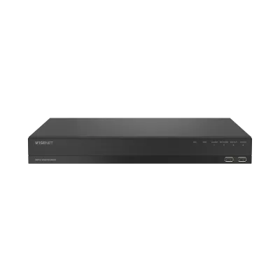 Hanwha - ARD-1610-4TB - A-Series 16CH DVR, 4TB HDD, AHD / TVI / CVI up to 5MP (Half), CVBS (NTSC/Pal), Max. Analog 16CH + NW 2CH(2MP), 12/12fps@5MP(Half), 15/12fps@4MP(Half), 15/12fps@2MP recording, H.265/H.264/MJPEG, Recording Bandwidth Max. 100Mbps
