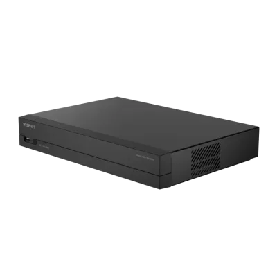 Hanwha - ARD-810 - A-Series 8CH DVR, AHD / TVI / CVI up to 5MP Half, CVBS (NTSC/Pal), Max. Analog 8CH + NW 2CH(2MP), 12/12fps@5MP(Half), 15/12fps@4MP(Half), 15/12fps@2MP recording, H.265/H.264/MJPEG, Recording Bandwidth Max. 40Mbps. 1CH audio input/ 