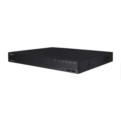 Hanwha - ARN-1610S-4TB - Wisenet A Series16CH PoE NVR, 4TB Hard Drive Pre-Installed, Embedded Linux, H.265, H.264, MJPEG codec, Plug & play by 16 PoE (LAN, 10/100), 1 RJ-45(WAN, 1Gbps), 1 RJ-45(WAN, 10/100), Supported HDD (Maximum 6TB), HDMI / VGA lo