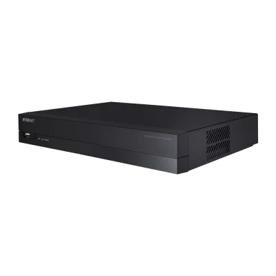 Hanwha - ARN-410S-2TB - Wisenet A Series 4CH PoE NVR, 2TB Hard Drive Pre-Installed, Embedded Linux, H.265, H.264, MJPEG codec, Plug & play by 4 PoE (LAN, 10/100), 1 RJ-45(WAN, 10/100), Supported HDD (Maximum 6TB), HDMI local monitor, ARB supported, P