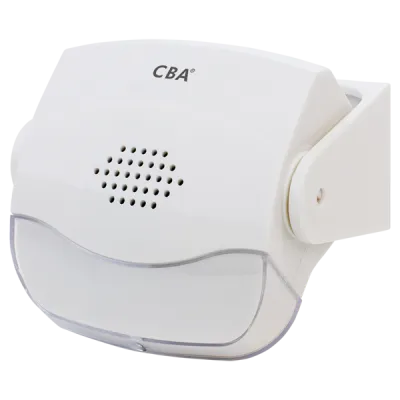 SECO-LARM - AS-6111Q - Motion Entry Alert, provides aproximately 4 seconds of audible alert (doorbell sound) when triggered, sensor range 10ft (3m), battery operated (3 AAA batteries, not included).