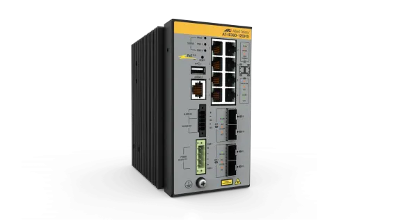 Hanwha - HV-IE360-12GHX- 980 - Indusrial Switch, 8x 10/100/1000T
