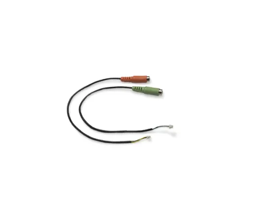 IDIS - AV-1AK - 2 Pin Connector to 3.5mm Jack for MegaDome G3 and Contera Large Dome 