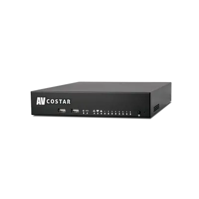 Arecont Vision - AV-CN800-2T - NDAA Compliant, 8 Port PoE NVR Appliance, Linux, 2TB (Recording Licenses Not Included)