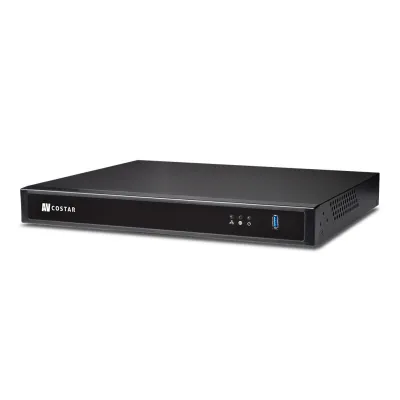 Arecont Vision - AV-CVP08-16T - NVR Appliance, 8 Port PoE (120W), Linux OS, 16TB (Required Camera Licenses sold separately, max 24)