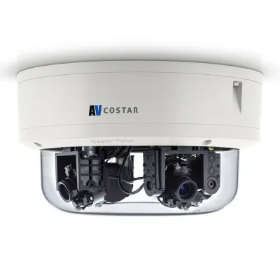 Arecont Vision - AV20576RS - 20MP Contera Omni, 4x5MP Sensors, 2.8-8mm Motorized Pan/Tilt/Zoom/Focus, WDR, POE+