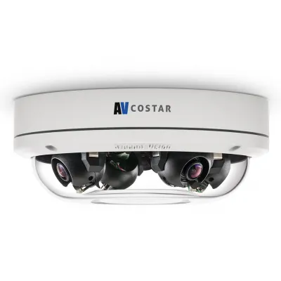 Arecont Vision - AV20476DN-28 - 20MP 2.8mm Lens 10380x1944 H.265/H.264 15fps Contera Omni Directional Outdoor Dome