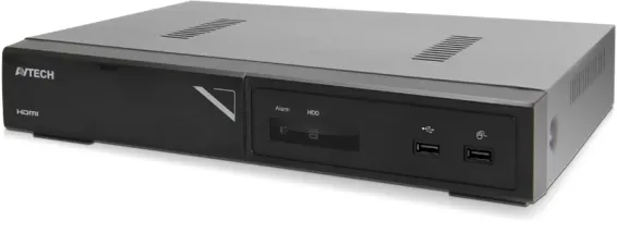 AVTECH - AVH1109-2TB - 9 Channel with 8 POE Ports Push Video  NVR with 2 TB Preinstalled