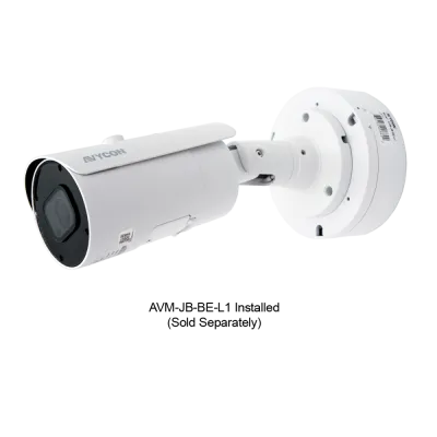 AVYCON - AVM-JB-BE-L1 - Junction Box for VF/Motorized Lens Large Turret & Large Bullets, White