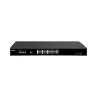 AVYCON - AVN-S16-2P16W270G - 16 Port 270w Gigabit PoE Switch